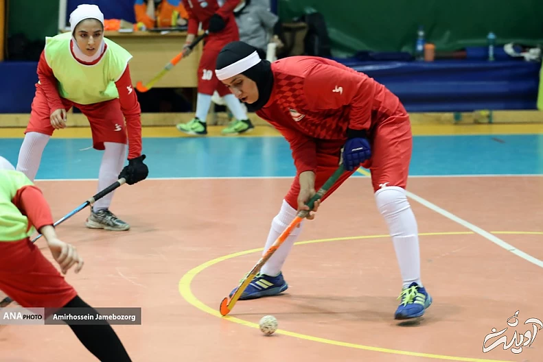 (تصاویر) تمرین تیم ملی هاکی بانوان